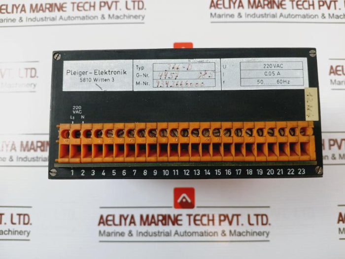 Pleiger-elektronik 5810 Witten 3 Controller 366-d, 220Vac, 50-60Hz