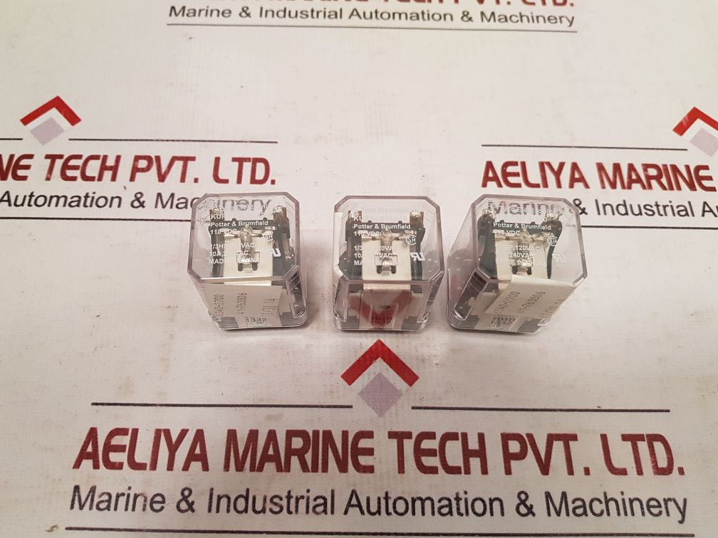 Potter & Brumfield Kup-11D15-110 Relay 10A 240Vac