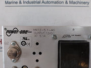 Power-one Hn12-5.1-ag Power Supply 12Vdc At 5.1A