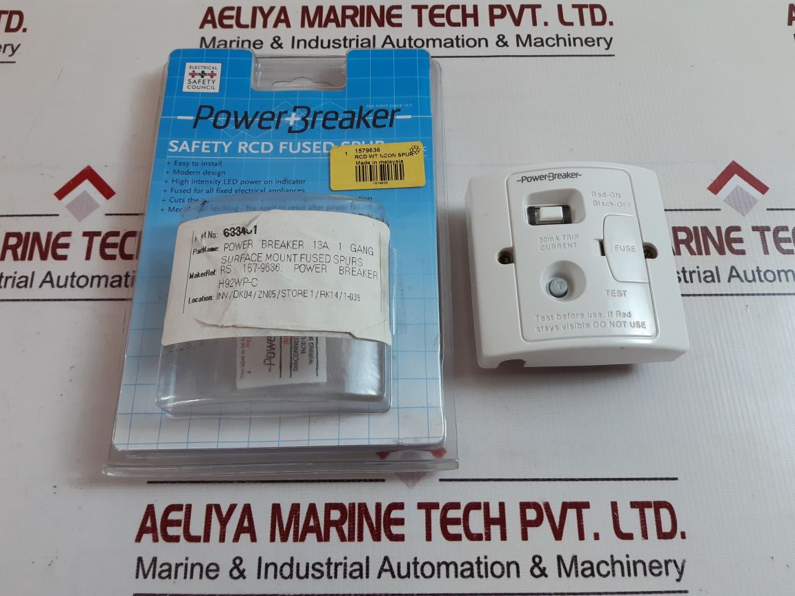 Power Breaker 13A 1 Gang Fused Spur