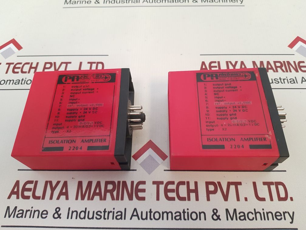 Pr Electronics 2204 Isolation Amplifier 24V Dc