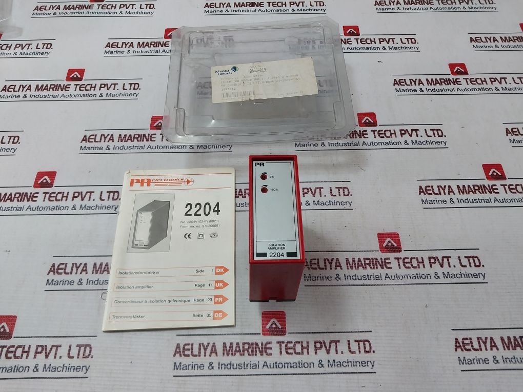 Pr Electronics 2204B2P Isolation Amplifier 0638-019 50/60Hz