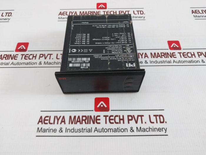 Pr Electronics 5714B Programmable Led Indicator 5714S402, 4X, 24-250Vdc/125-12Ma