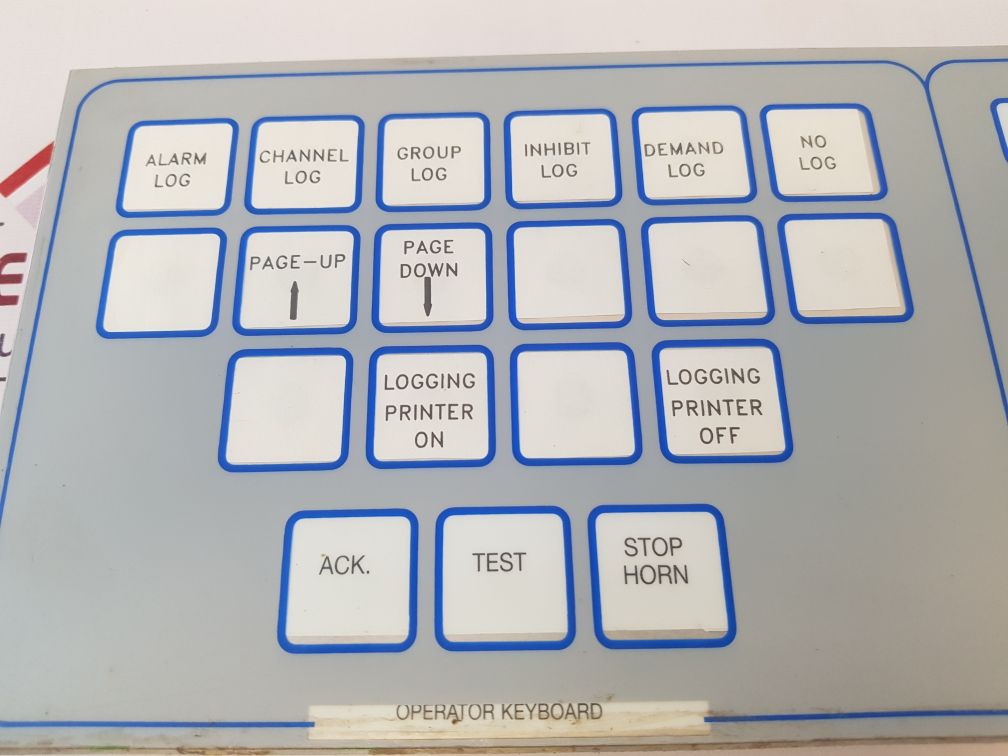 Praxis 93.6.020.000 Operator Keyboard Rev C