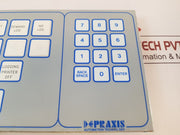 Praxis 93.6.020.000 Operator Keyboard Rev C