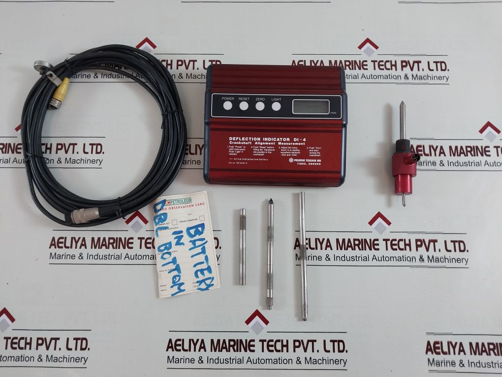 Prisma Teknik Di-4 Deflection Indicator Set – Aeliya Marine