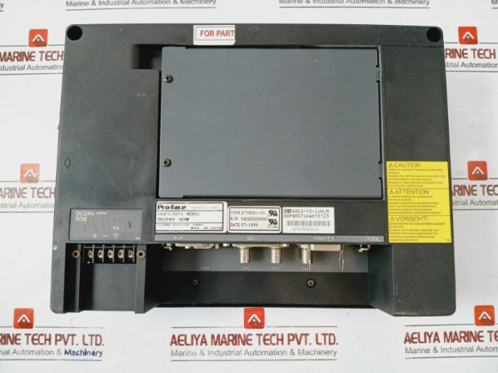 Pro-face Ugp570Tv-mdb5 Graphic Touch Screen Panel Dc24V 50W (Not Working)
