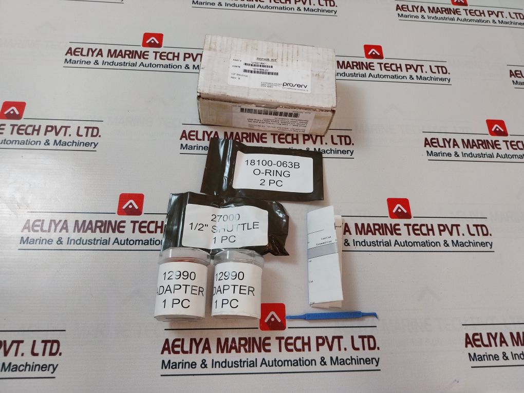 Proserv 18100-063B Gilmore Valve 1/2" Shuttle Repair Kit