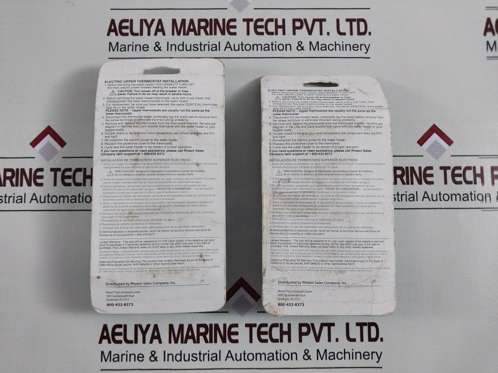 Protech 59T 4000 & 66T 4400 Electric Thermostat