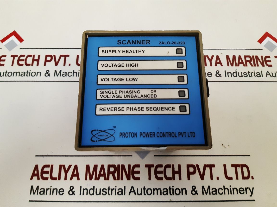 Proton Power Control 2Alo-20-323 Scanner Without Display