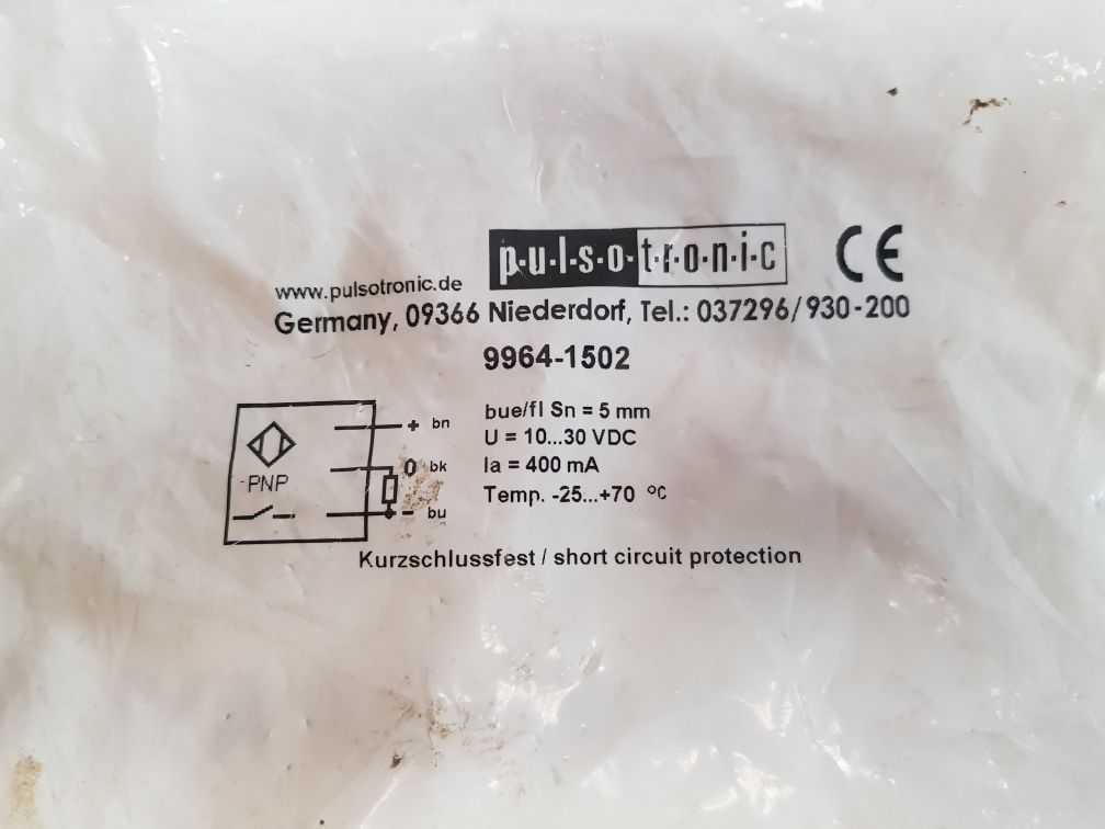 Pulsotronic 9964-1502 Proximity Switch Sensor New – Aeliya Marine
