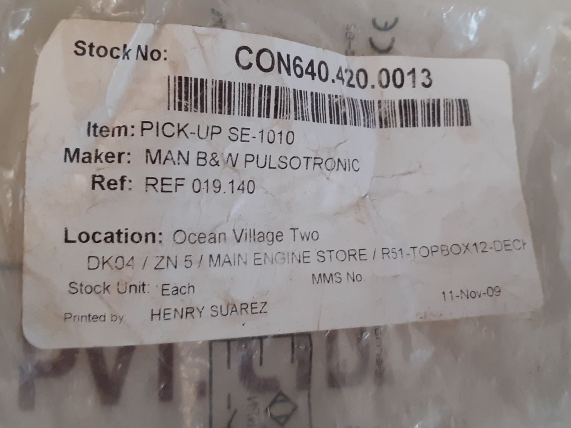 Pulsotronic 9964-4165 Proximity Switch Sensor