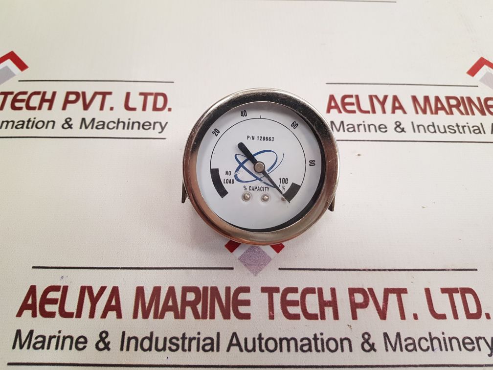 Quincy Compressor 128663 Capacity Gauge
