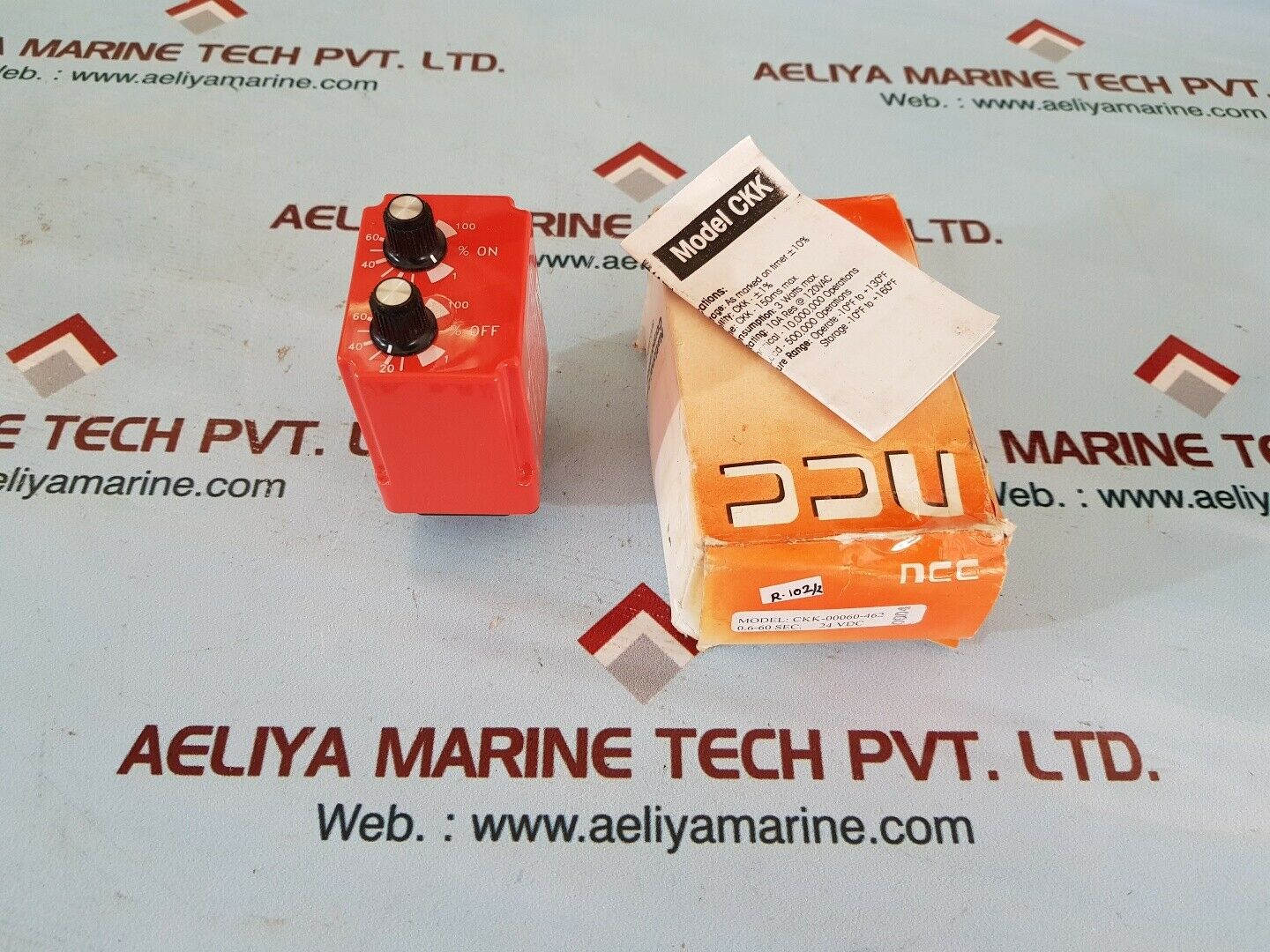 Ncc ckk-60-462 solid state timer .6-60 sec