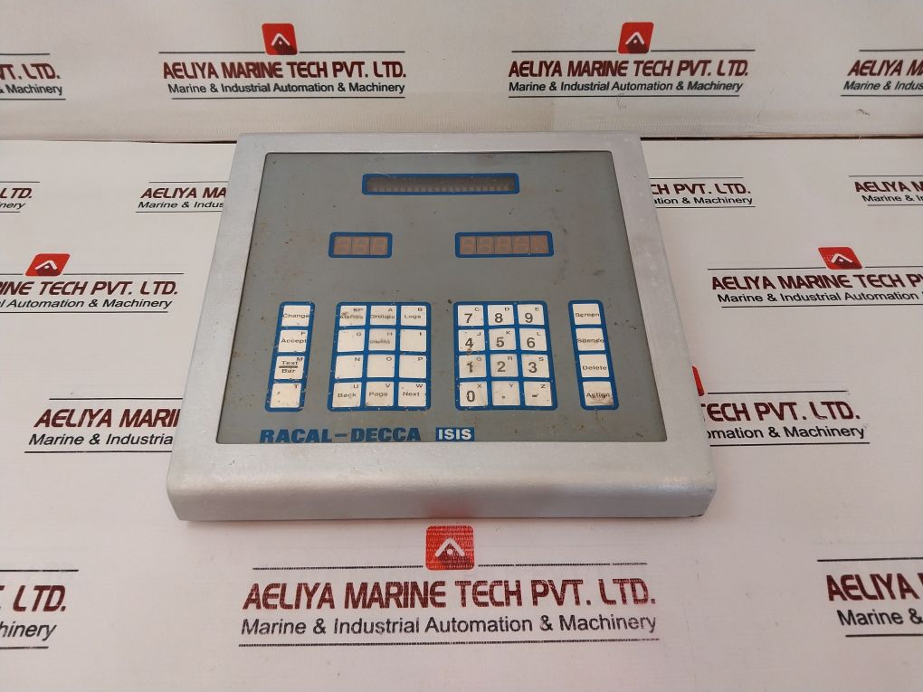 Racal-decca Isis Control Display Panel Alarm Unit