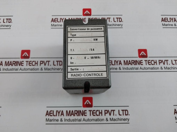 Radio-controle 2W3 Power Converter 1300 Kw 1750/5A 100V 50/60Hz