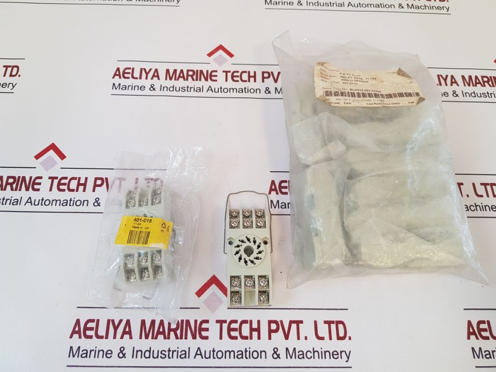 Lot Of 10X Radio Spares 401-015 Relay Base