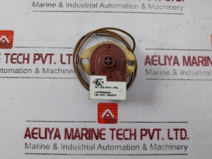 Ranco Lm7P6599000 Thermostat 125-10°C 16.1 (3) A 400V~T90µ