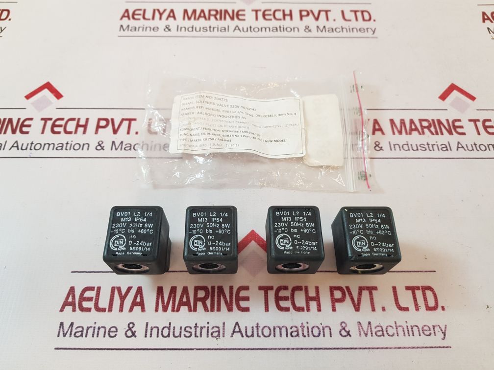 Rapa bv01 l2 1/4 solenoid valve coil