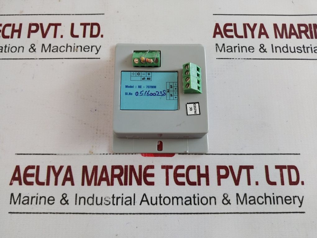 Ravel Electronics Re-737Mm Fire Alarm System Control Module/Monitor Module