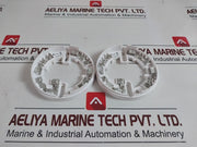 Lot Of 8X Ravel Re-314 Fire Alarm Equipment Smoke Detector Base