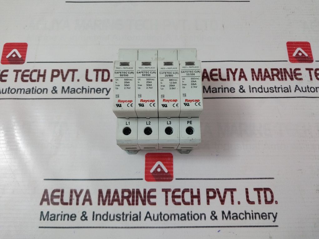Raycap Safetec Crs (3+1) Overvoltage Protection 550/880V Ng