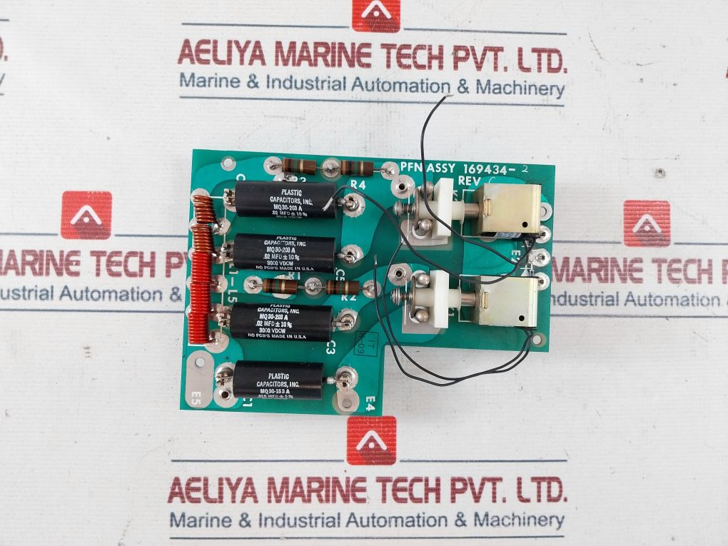 Raytheon 169433-1 Pcb Card Rev C