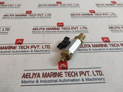 Refco 9884185 Hose Connector With Ball Valve 1/4 Sae Yellow