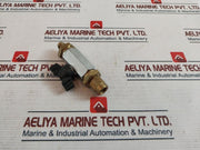 Refco 9884185 Hose Connector With Ball Valve 1/4 Sae Yellow