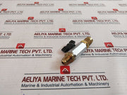 Refco 9884189 Hose Connector With Ball Valve 3/8 Sae Yellow