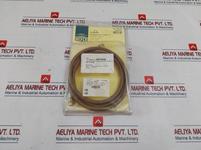 Refco Cl-72-y Charging Hose 1/4"Sae, 72”