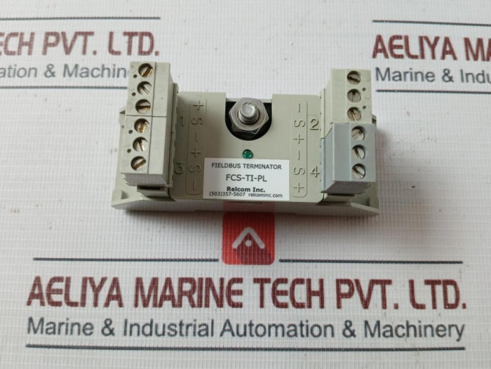 relcom-fcs-ti-pl-fieldbus-isolating-terminator-module-fcs-m1-9801