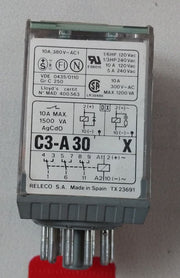 Releco C3-a30 Power Relay 10A 300V~Ac 230V 50Hz