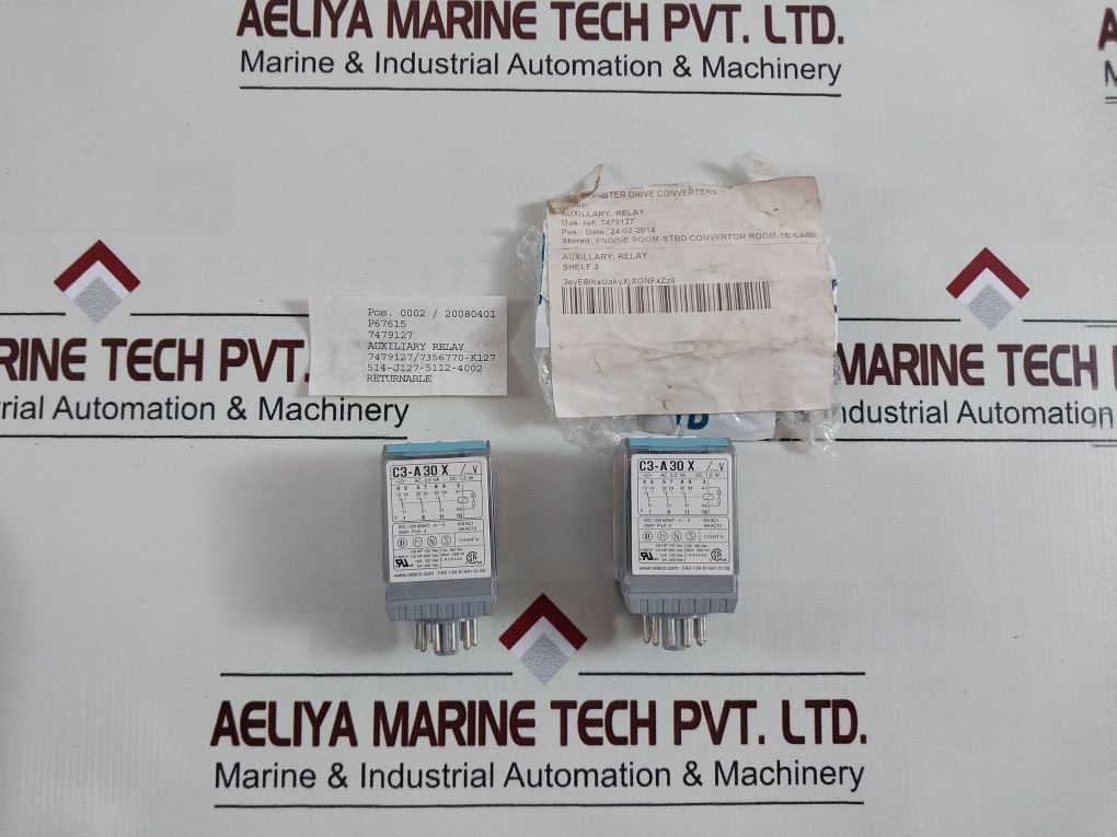 Releco C3-a 30 X Auxiliary Relay 10A 120 Vac
