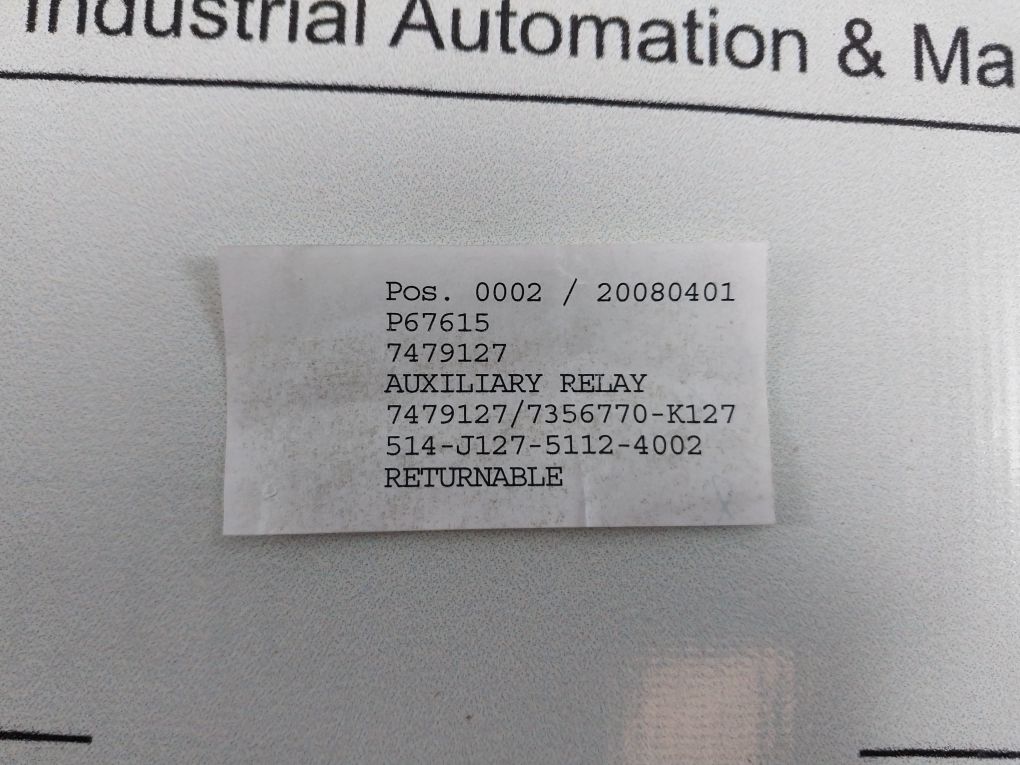 Releco C3-a 30 X Auxiliary Relay 10A 120 Vac