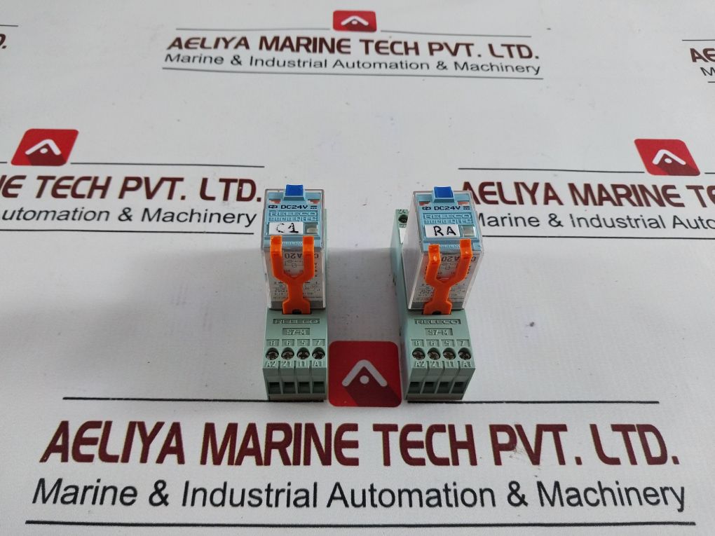 Lot Of 2X Releco C7-a20 X Ice Cube Plus Relay 10A 380V