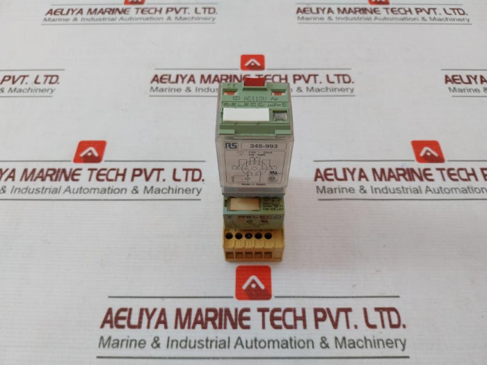Releco Rs 345-993 Plug In Power Relay With Socket 10A / 250V Ac Vde 0435/0110