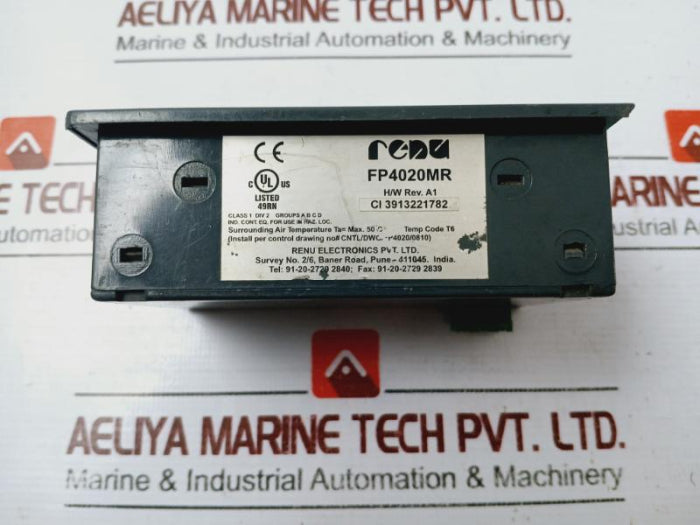 Interface Unit Keypad Renu Electronics Fp4020Mr Keypad Base Human Machine Interface Module R ...