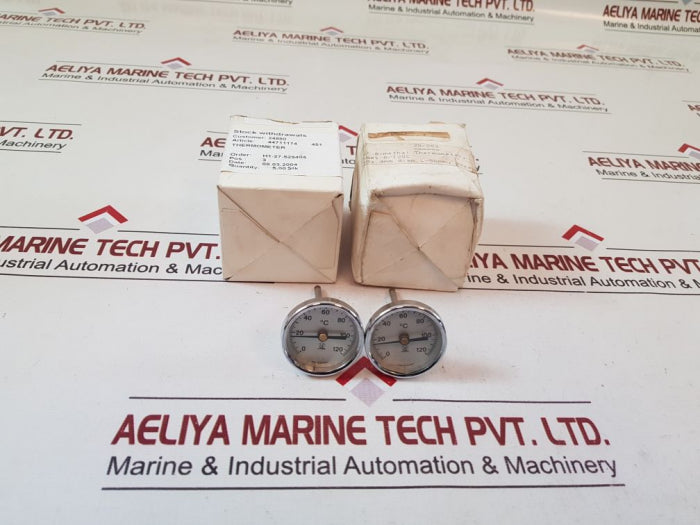 Rexo 44711174 451 Dial Thermometer 0-120°C