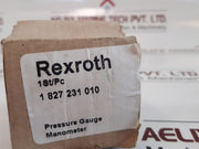 Rexroth 1 827 231 010 Manometer Pressure Gauge 4131301127