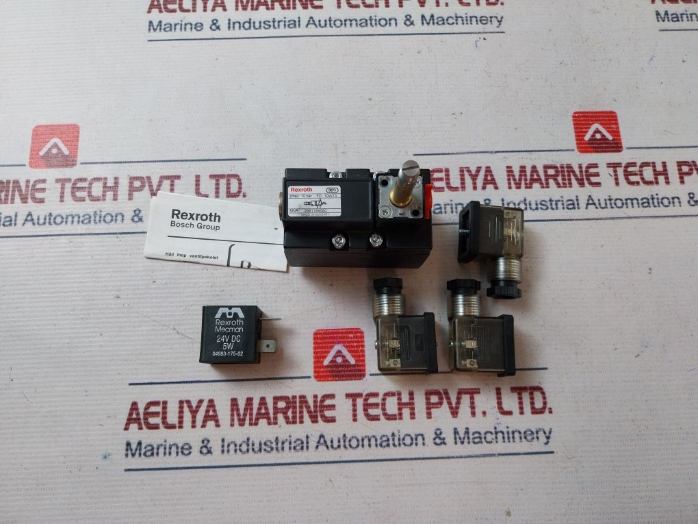 Rexroth 2991194080 3/2 Way Solenoid Valve Set