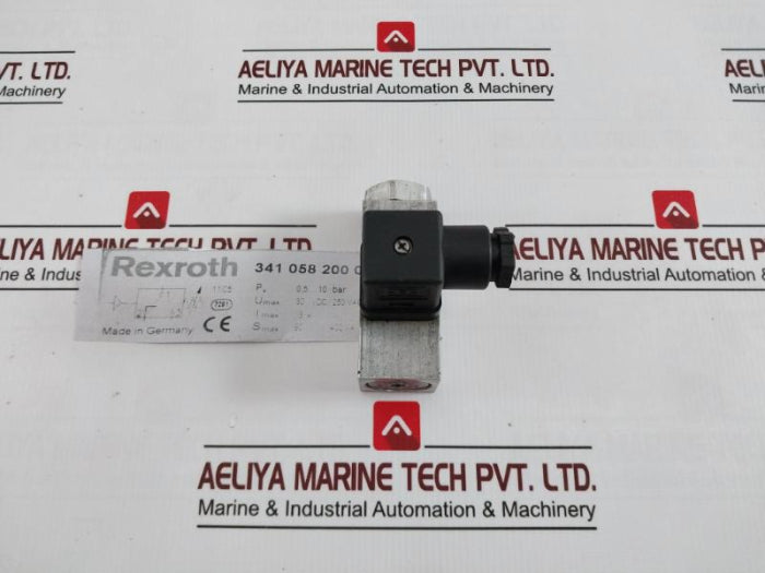 Rexroth 341 058 200 0 Pressure Switch 0,5-10 Bar 30Vdc/250Vac 3A 90 W/400 Va