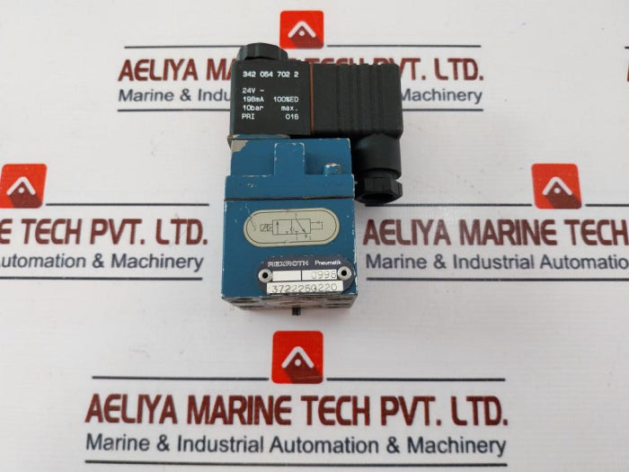 Rexroth 3722250220 Pneumatic Directional Valve 0998, 24V 