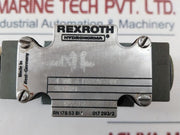 Rexroth 4We 6 D52/Ag24Nd Solenoid Operated Directional Valve