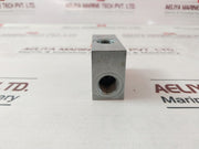 Rexroth 5340.170.000 Block Pneumatic Shuttle Valve (Used)
