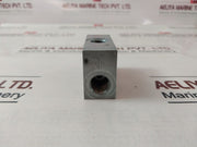 Rexroth 5340.170.000 Block Pneumatic Shuttle Valve (Used)