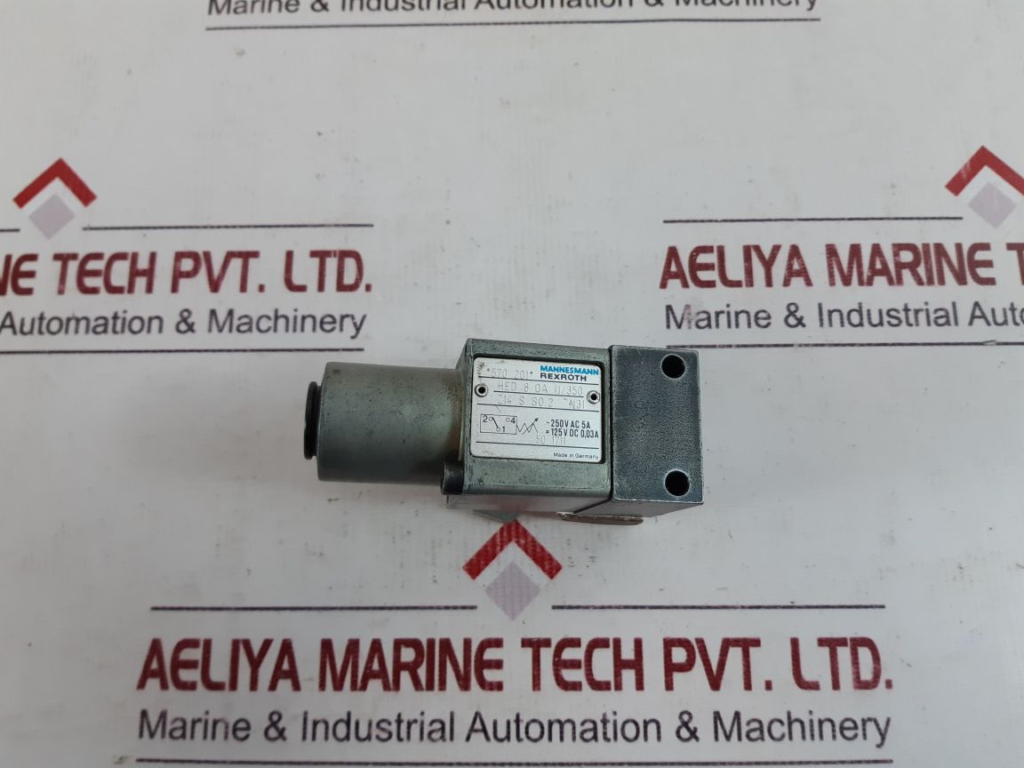 Rexroth Mannesmann Hed 8 0A 11/350 Pressure Switch 570 201