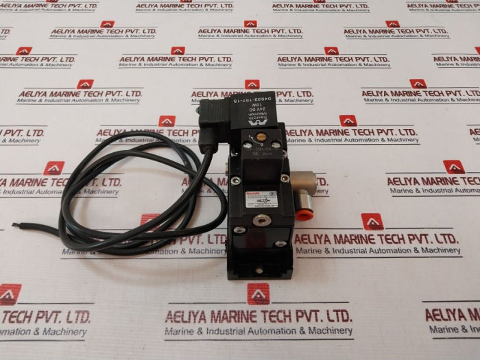 Rexroth Mecman 04983-197-18 Solenoid Valve & Coil 24Vdc 10W 