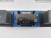 Rexroth R900911762 Directional Spool Valve W/ Coil R900020175 350 Bar 120V/60Hz