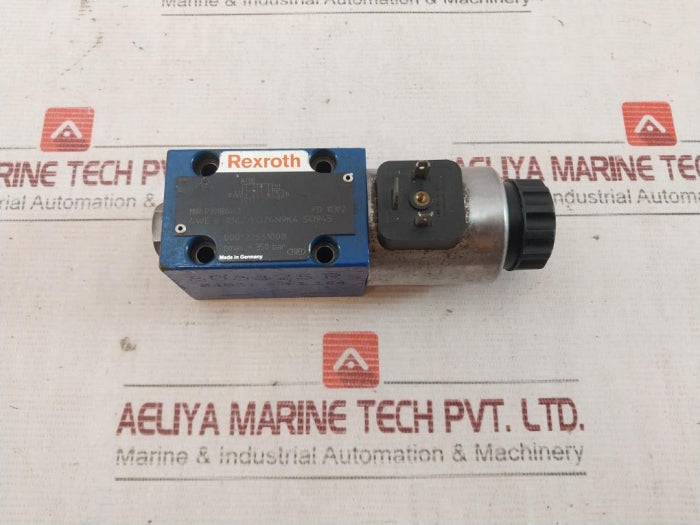 Rexroth R901186443 Hydraulic Directional Valve 000122861008 350 Bar